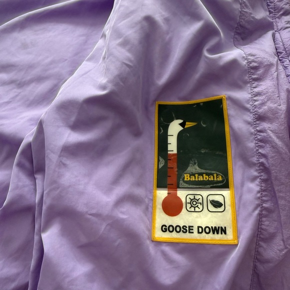 Balabala Goose Down Puffer Coat Lavender Purple Whimsical Coat Parka Jacket - Picture 5 of 5